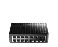 Cudy 16p FS1016D (16x10/100Mbit) - 1110354 - zdjęcie 2
